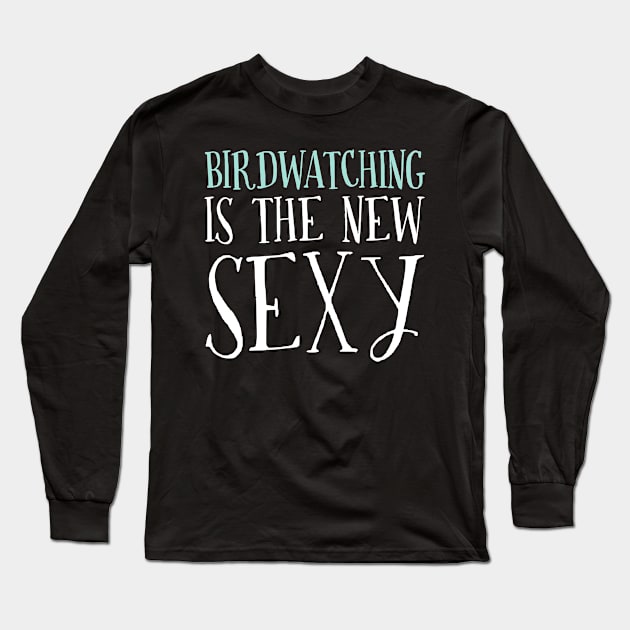 Gifts For Birdwatching Lovers Long Sleeve T-Shirt by divawaddle